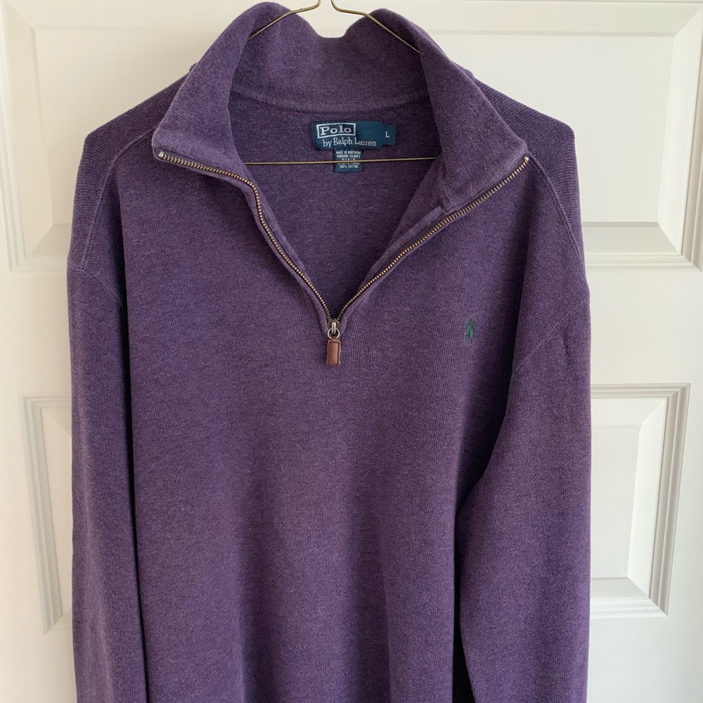 Ralph Lauren Purple sweater-great condition